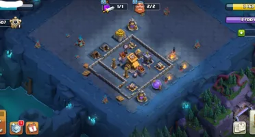 Clash of clans CV13 recém iniciado