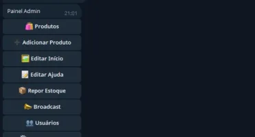 Bot para venda de codigos e contas automatico pelo telegram