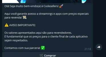 Bot para venda de codigos e contas automatico pelo telegram
