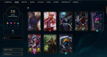Conta League Of Legends (Recheada)