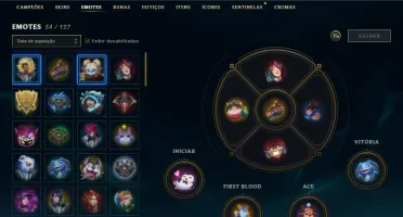 Conta League Of Legends (Recheada)