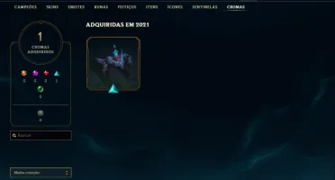 Conta League Of Legends (Recheada)