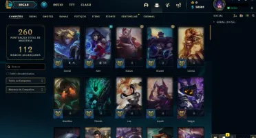 Conta League Of Legends (Recheada)