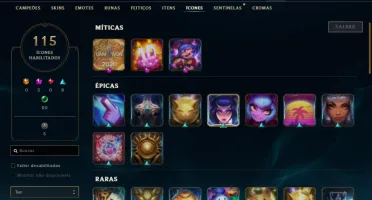 Conta League Of Legends (Recheada)