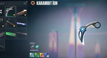 Conta valorant full acesso ex imortal com skins