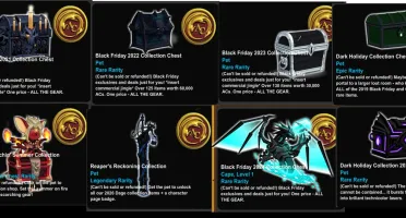 Conta aqw endgame 30k acs + 9 chests + member ate dezembro +