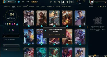 Conta Lol 184 Skins | Full Acesso