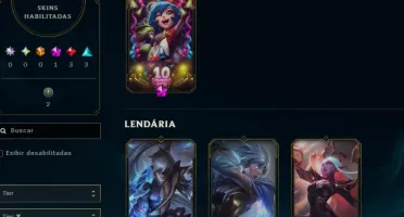 Prata, 8 Skins, com Míticas e Lendárias, Mmr Top, Lol Lvl 36