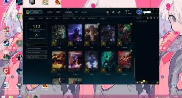 CONTA DIAMANTE 4 32 CHAMPS 10 SKINS