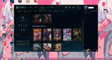CONTA DIAMANTE 4 32 CHAMPS 10 SKINS
