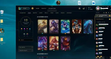 CONTA DE LOL GOLD 1 ( PREÇO BARATO )