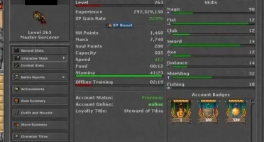 Master Sorcerer lvl 263 ml 90 Gentebra