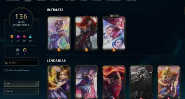 Conta league of legends + valorant