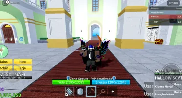 Conta de blox fruits