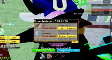 Conta de blox fruits