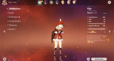 PERSONAGEM NOVA KLEE / AR7 / SEM LINKS / NA