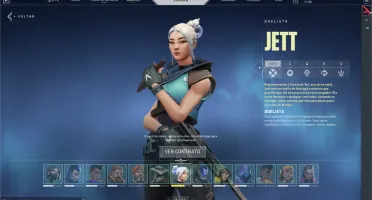 Conta valorant com skin barata pra sair rapido