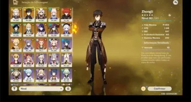 Conta de Genshin Full Geo