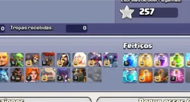 Conta Clash of Clans CV10 quase FULL lvl 123