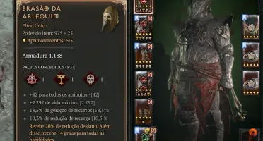 Conta Diablo 4 Pc com Uber Arlequina