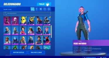 CONTA DO FORTNITE COM GLOW E SALVE O MUNDO