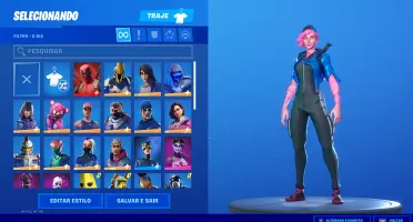 CONTA DO FORTNITE COM GLOW E SALVE O MUNDO