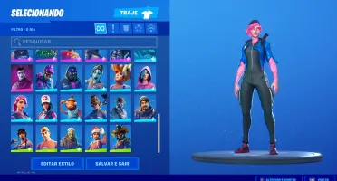 CONTA DO FORTNITE COM GLOW E SALVE O MUNDO