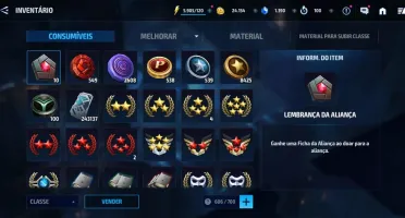 Conta Marvel Future fight TOP