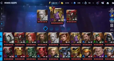 Conta Marvel Future fight TOP