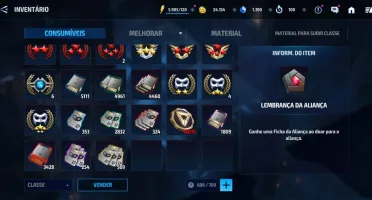 Conta Marvel Future fight TOP