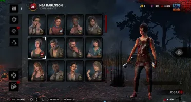 Conta da Steam com dead by daylight upado e com wp engine