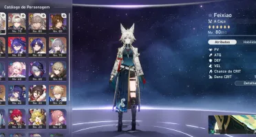 Star Rail - Feixiao - Acheron - Vagalume - Ruan Mei - ND 60