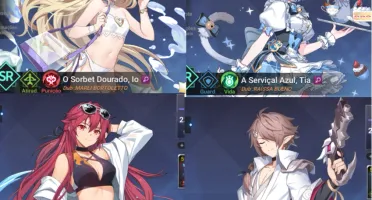 V>Conta Grand Chase Mobile Level 138 + Uno + Skins de verão