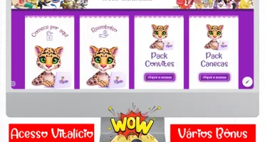 Pack 12 em 1 + 690 Cartões Digita Pack Festa Completo+bônus