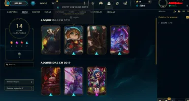 Conta LOL unraked 5K EA e Blitz e Orianna Vitoriosos