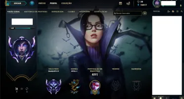 Conta d4 112 skins +22 cromas quase todos os champions