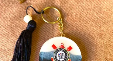 Chaveiro Times De Futebol Resina Premium - Vários Modelos