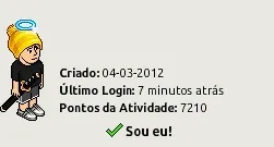 Conta Habbo com Mobs e HC