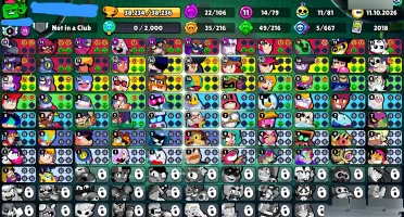 DESAPEGO Brawl Stars OG 2018| 38k Troféus | Skin Exclusiv