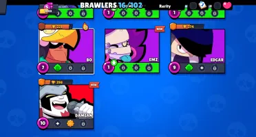 Conta Brawl Stars 1470 Troféus | 16 Brawlers | Edgar Evo |