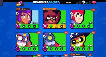 Conta Brawl Stars 1470 Troféus | 16 Brawlers | Edgar Evo |