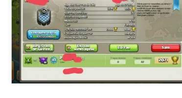 VENDO CLAN NIVEL 15 CLASH OF CLANS COM OTIMO HISTORICO