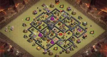 Conta Clash of clans,cv 9 quase full