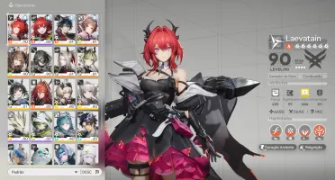 Conta Arknights Endfield Nivel 60 LaevatainC1 + Arma