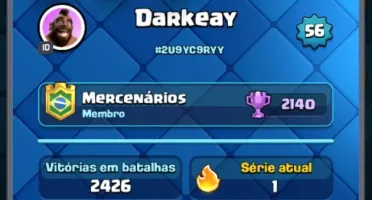Conta Clash Royale. Torre Lvl 15 Passo Pro Seu Email