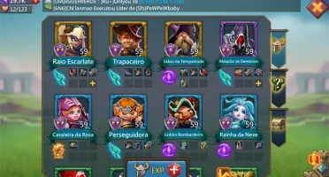 Conta Lords Mobile 35M, Ct 25, Set Caça
