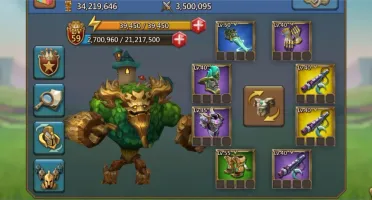 Conta Lords Mobile 35M, Ct 25, Set Caça