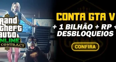 CONTA GTA V 1 BILHÃO + RP + BRINDES PARA PC