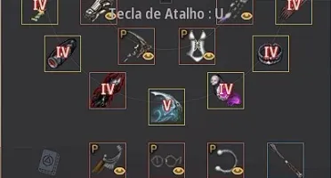Conta Black Desert SA. Feiticeira com 275 de PA com Kutum.