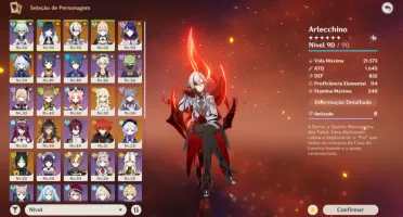 AR55 - Arlecchino, Raiden, Furina etc ...